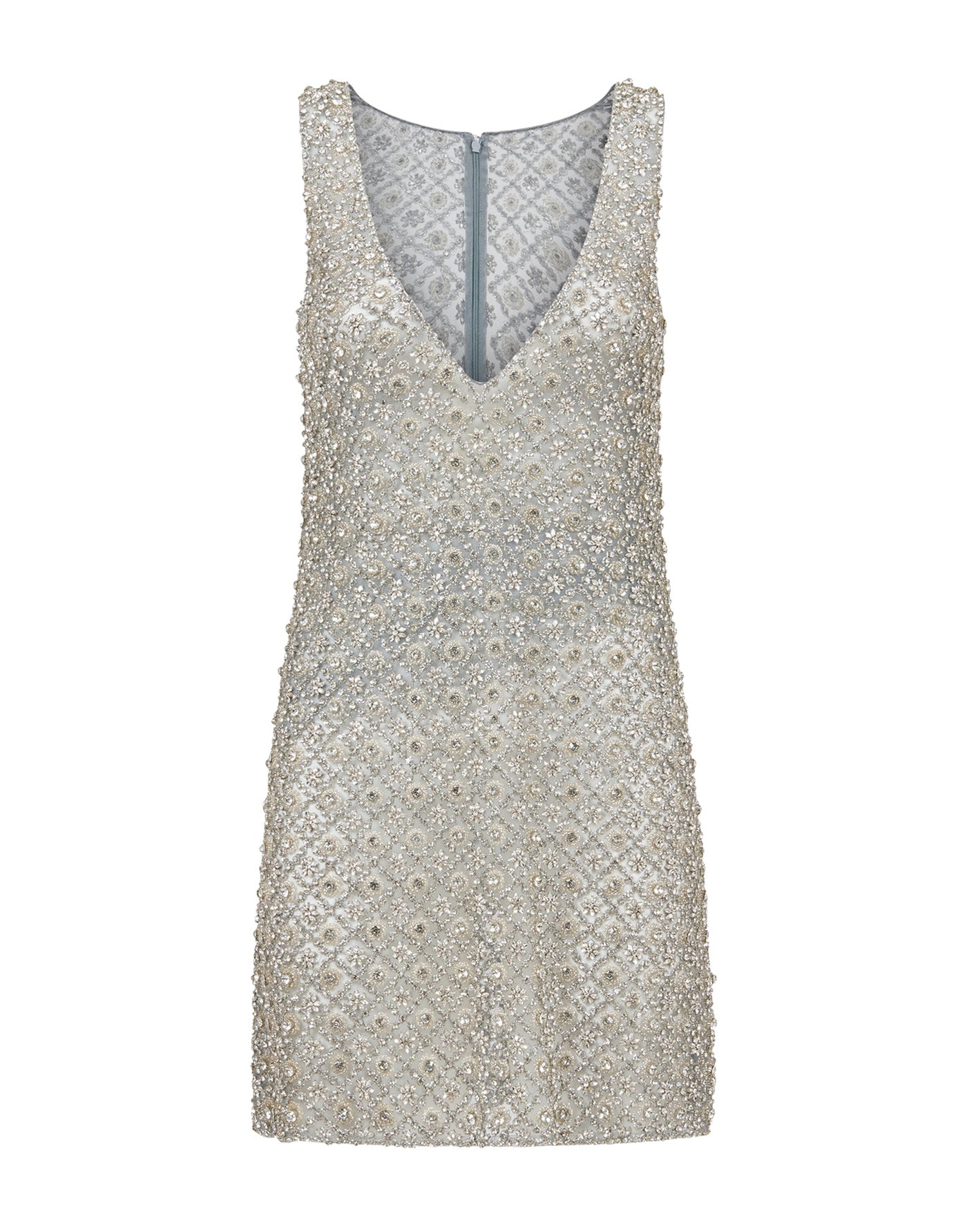 Dress in net with embroidery AmenStyle dress AMEN.