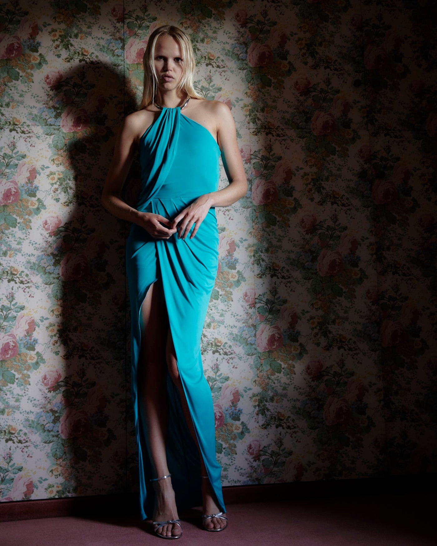 Fluid Jersey Long Dress