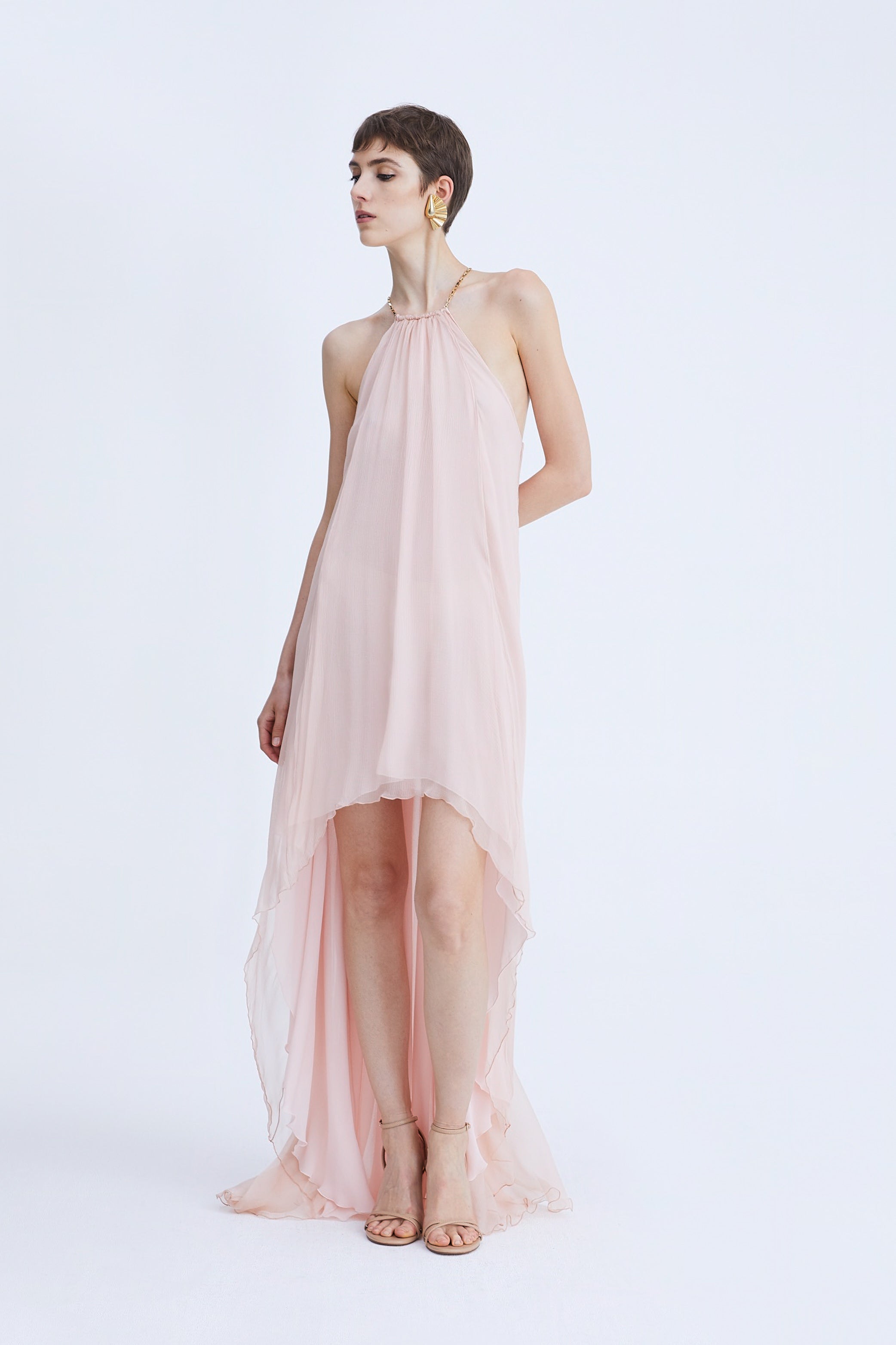 Long Silk Chiffon Dress AmenStyle dress AMEN.