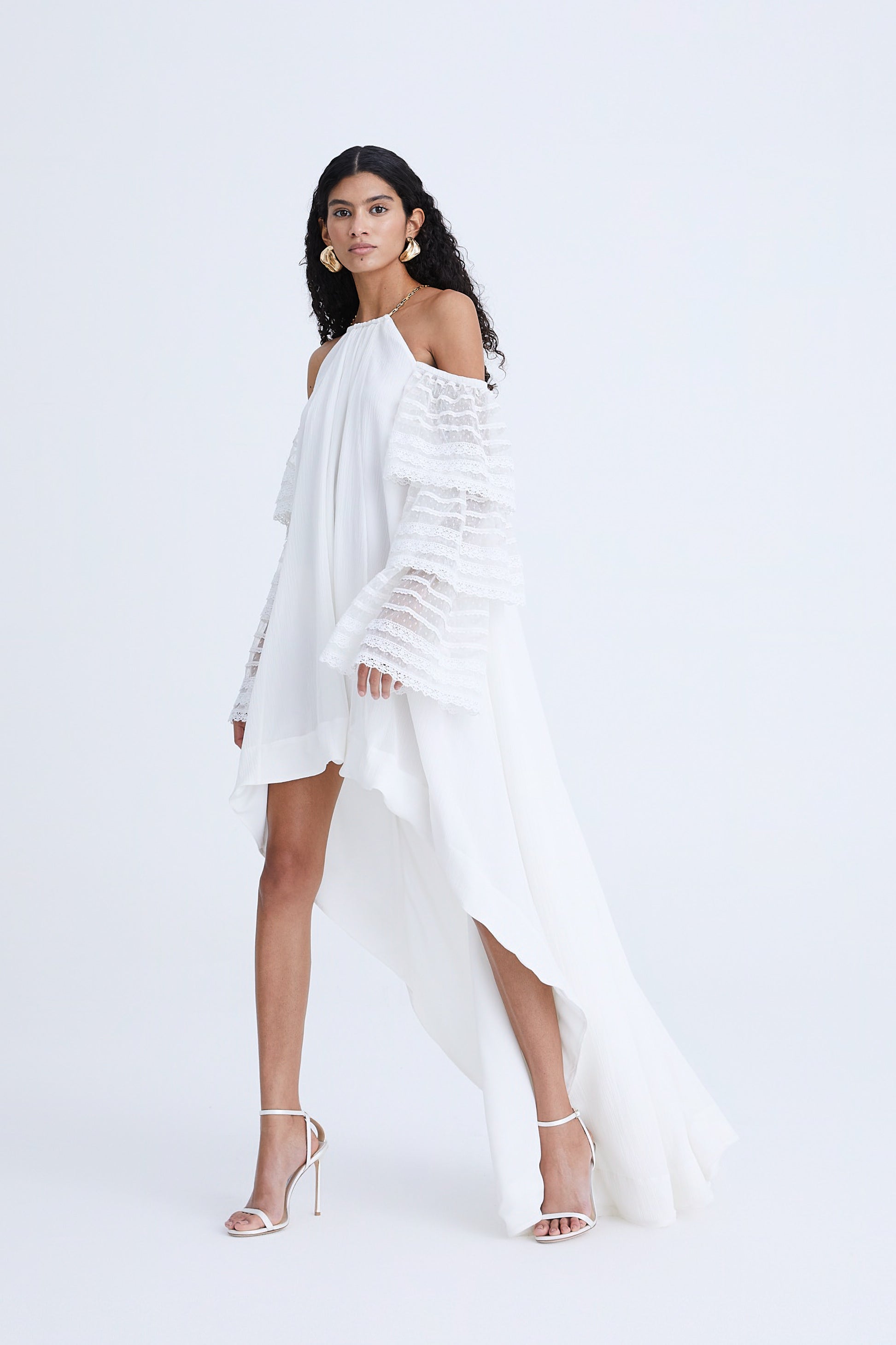 Long crepon dress AmenStyle dress AMEN.