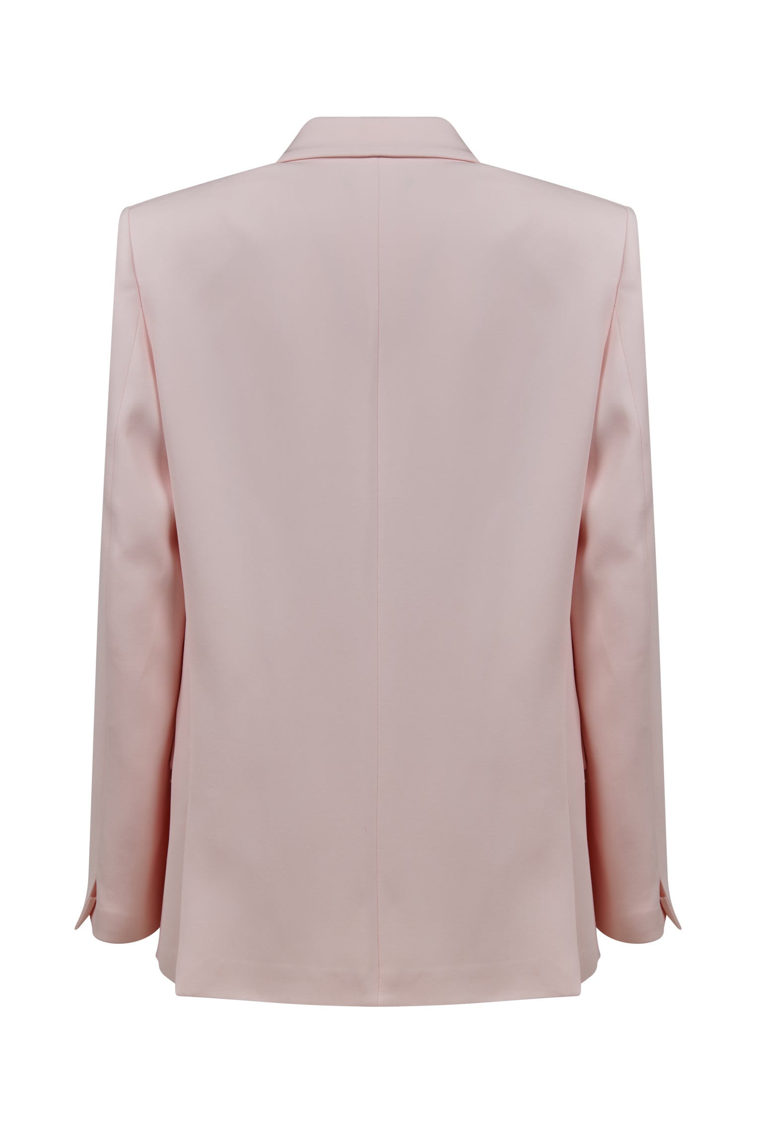 Double-Breasted Blazer in Crepe