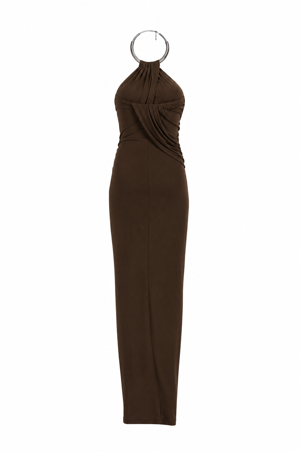 Fluid Jersey Long Dress