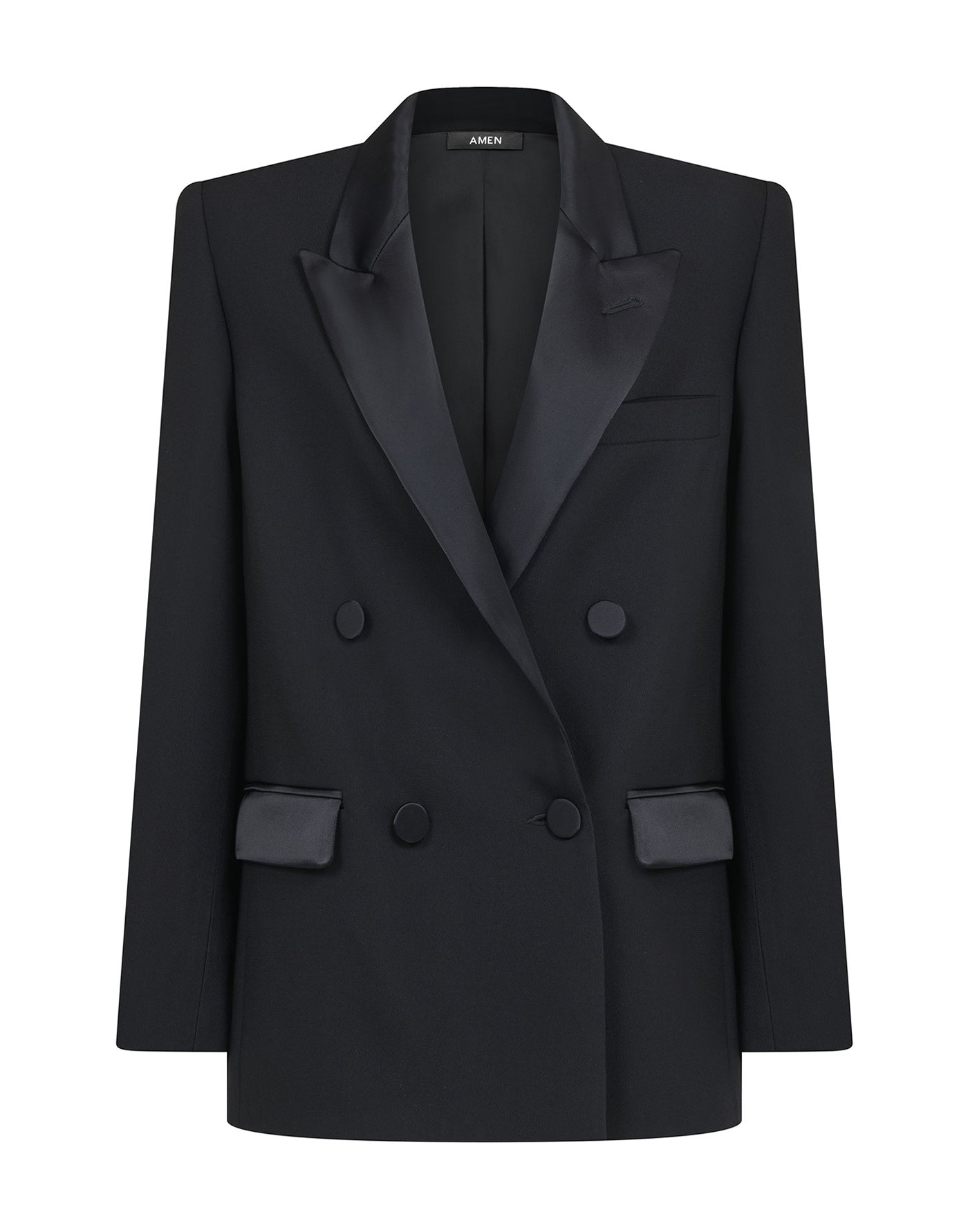 Over jacket in enver satin AmenStyle jacket AMEN.