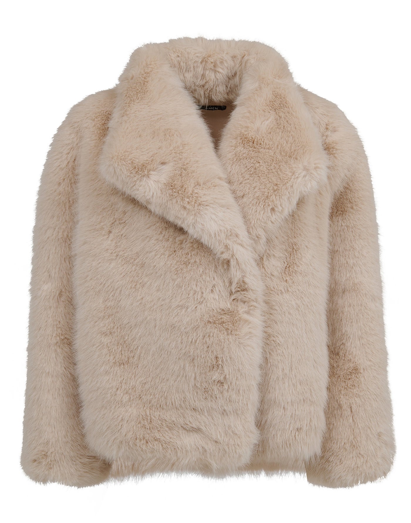 Cropped faux fur coat AmenStyle jacket AMEN.