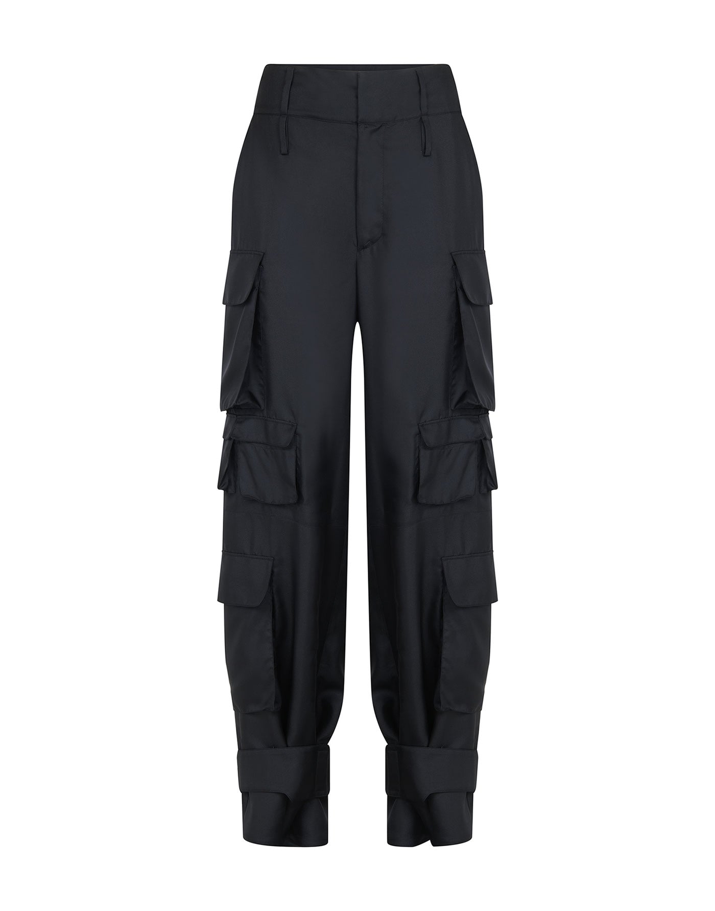 Cargo pants in silk twill AmenStyle pants AMEN.