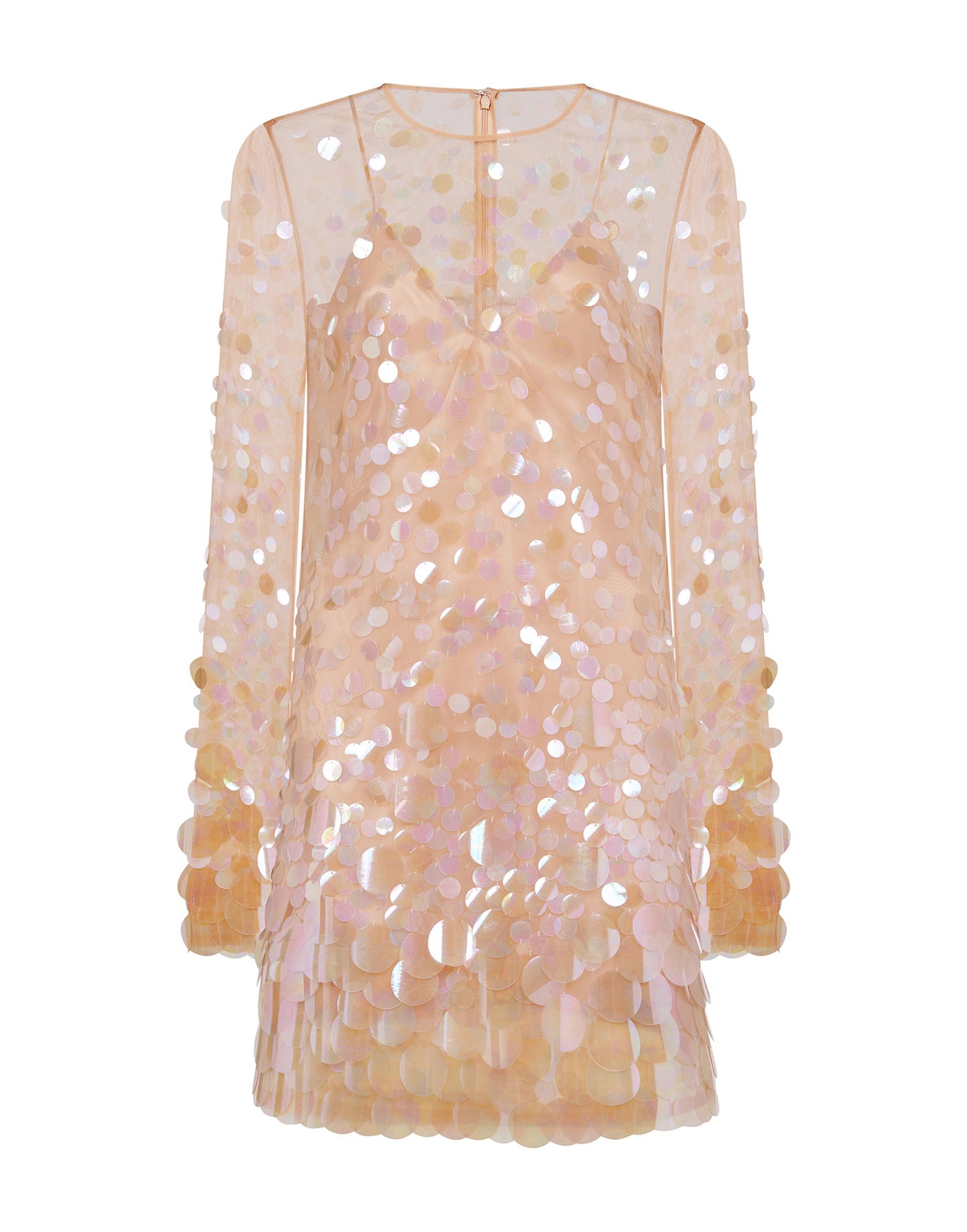 Dress in net with sequins AmenStyle dress AMEN.