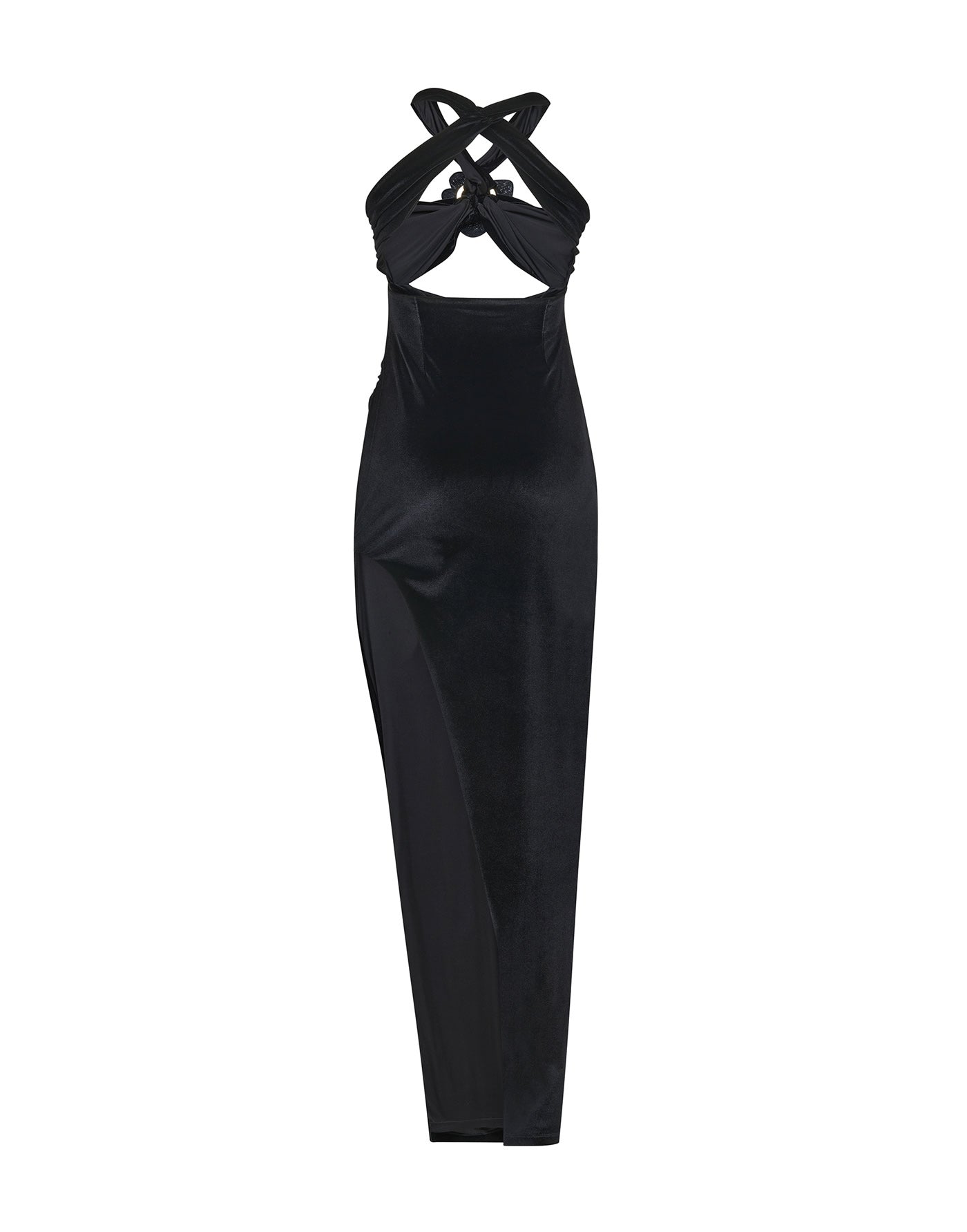 Long dress in velvet AmenStyle dress AMEN.