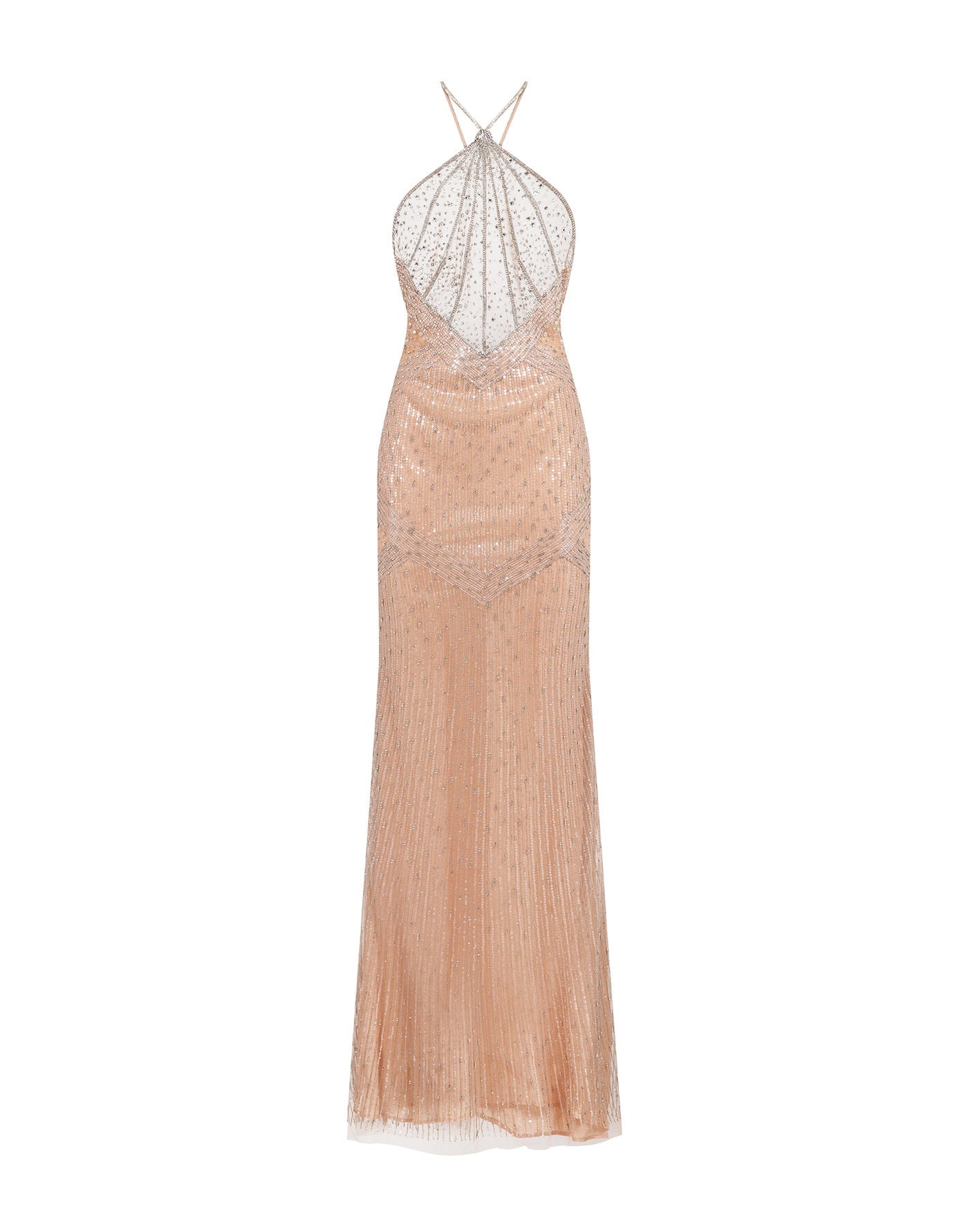 Long dress in net AmenStyle dress AMEN.