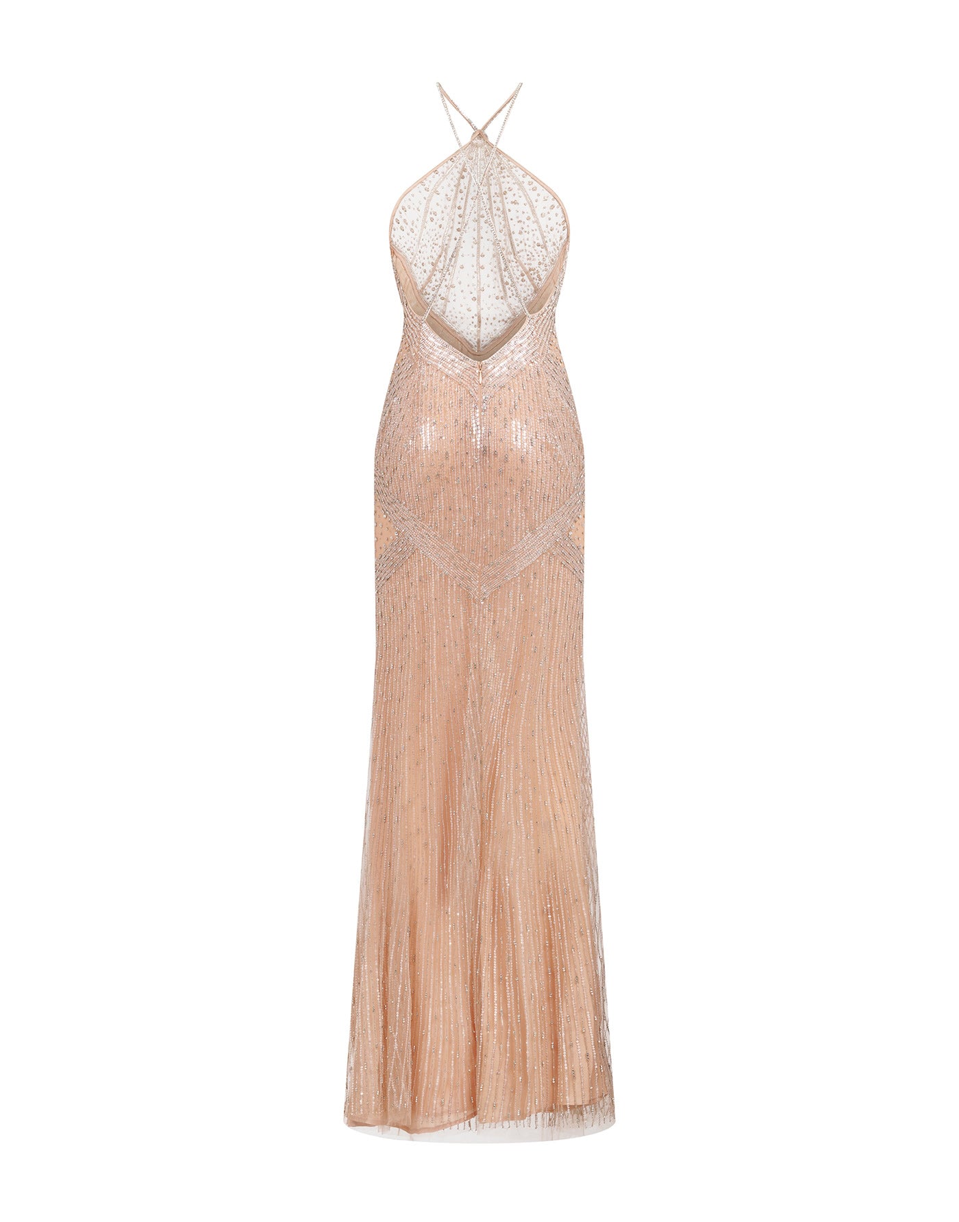 Long dress in net AmenStyle dress AMEN.