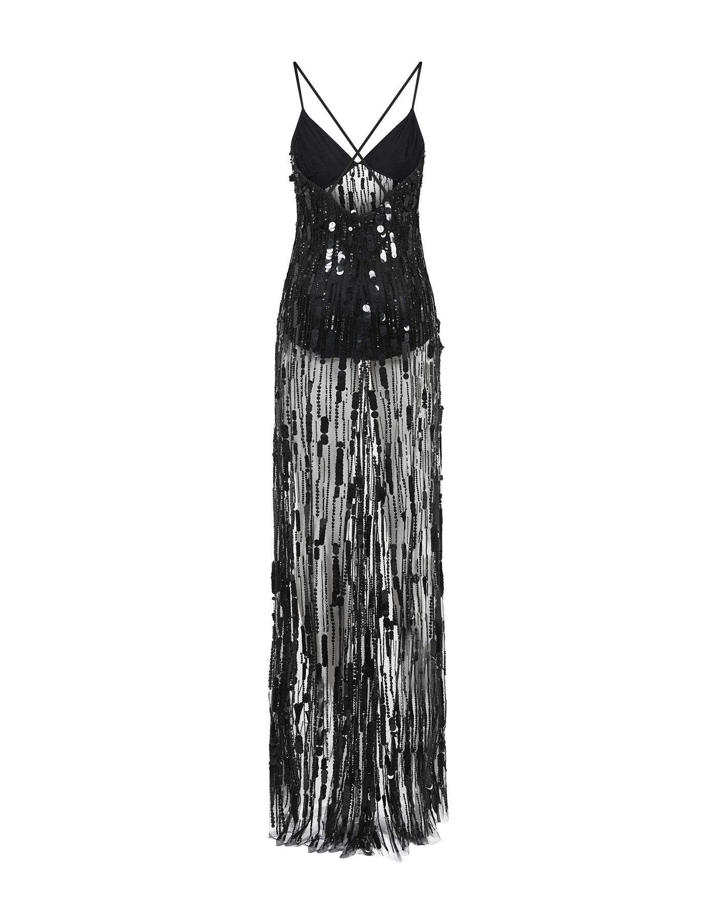 Long dress in net AmenStyle dress AMEN.