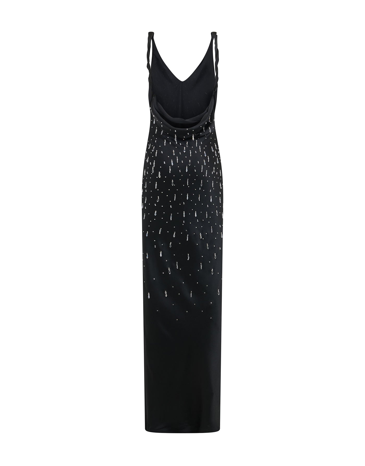 Long dress in satin AmenStyle dress AMEN.