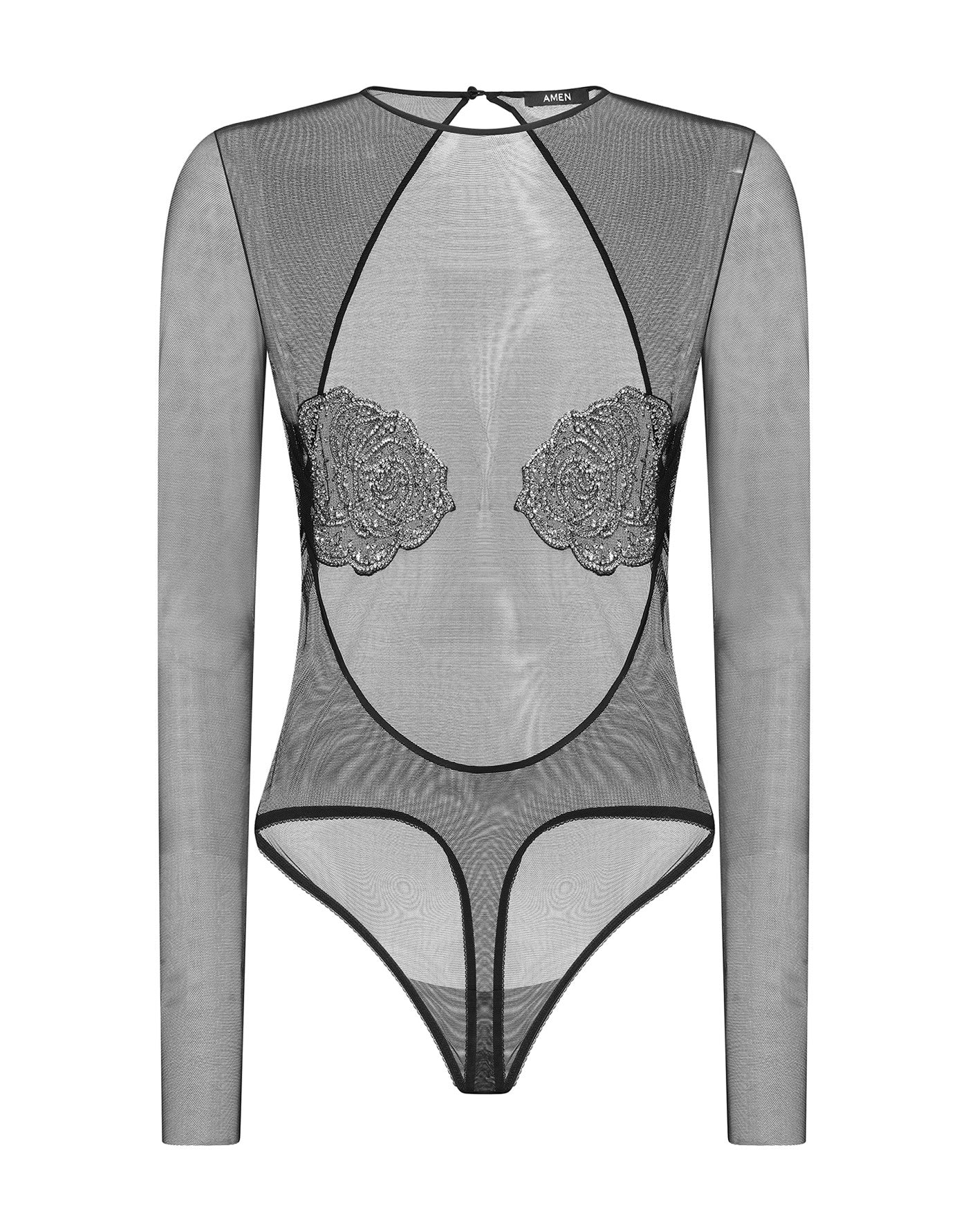 Body in net AmenStyle tops AMEN.