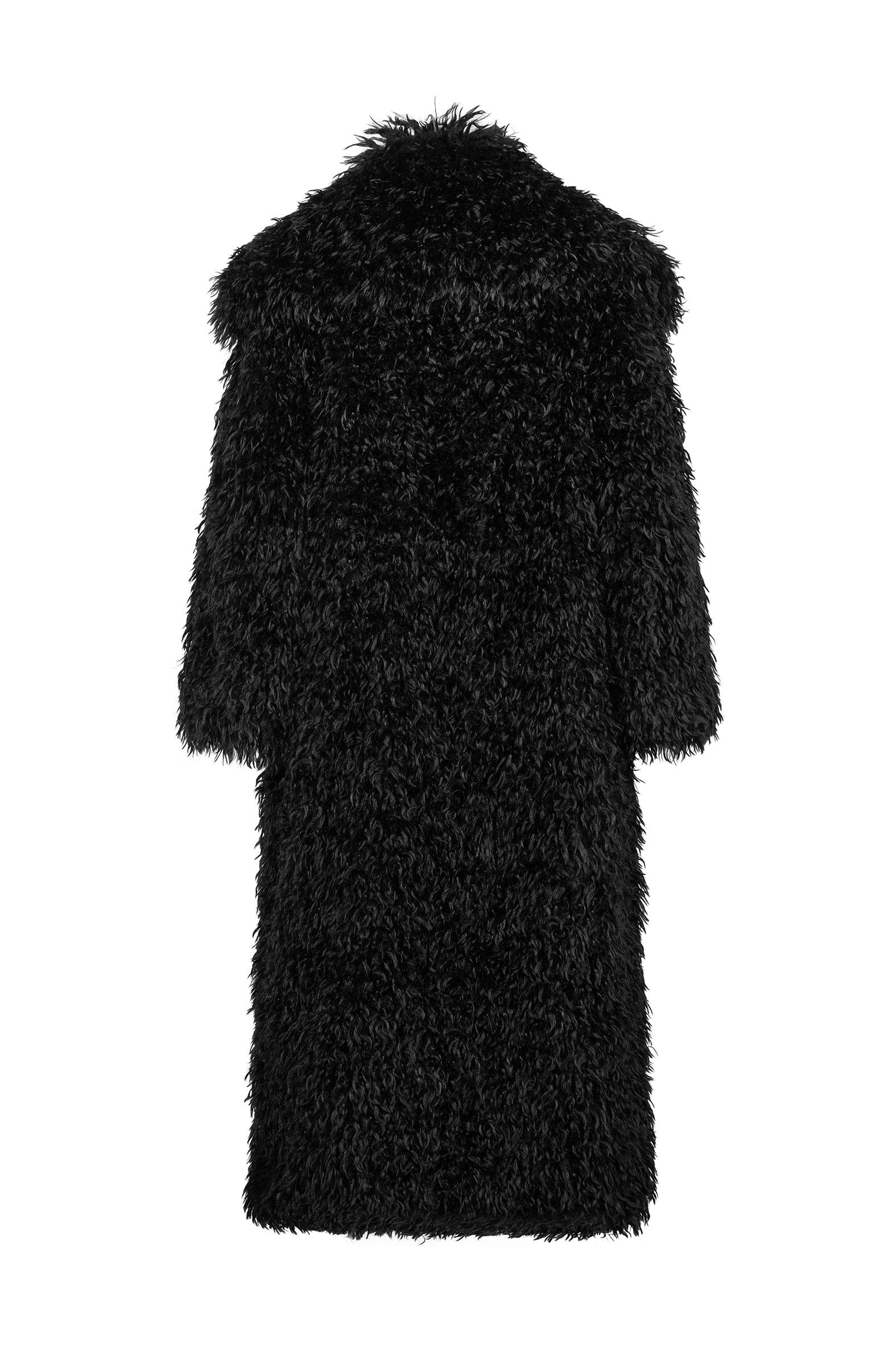 Faux Fur Long Coat