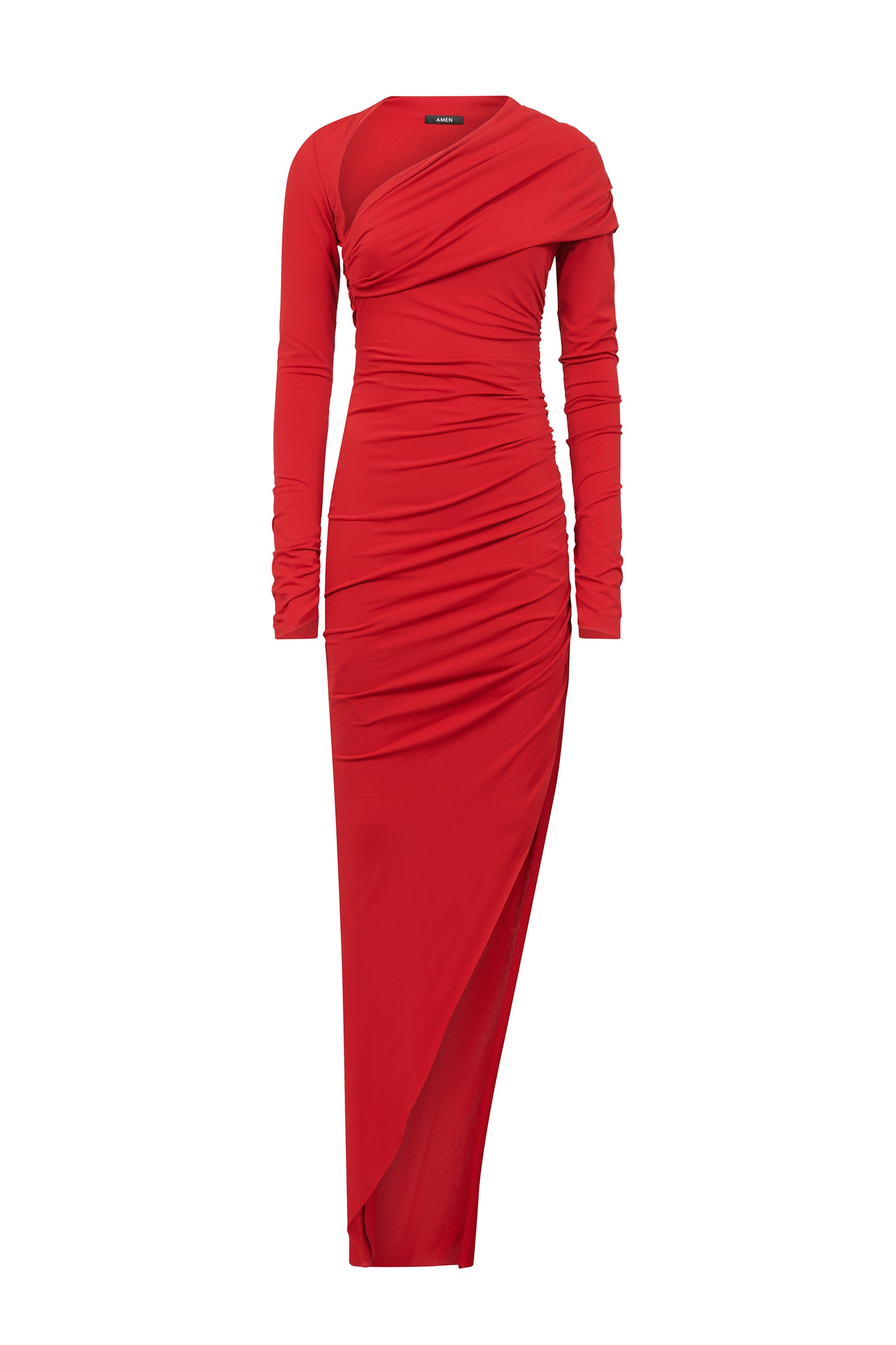 Long Fluid Jersey Dress