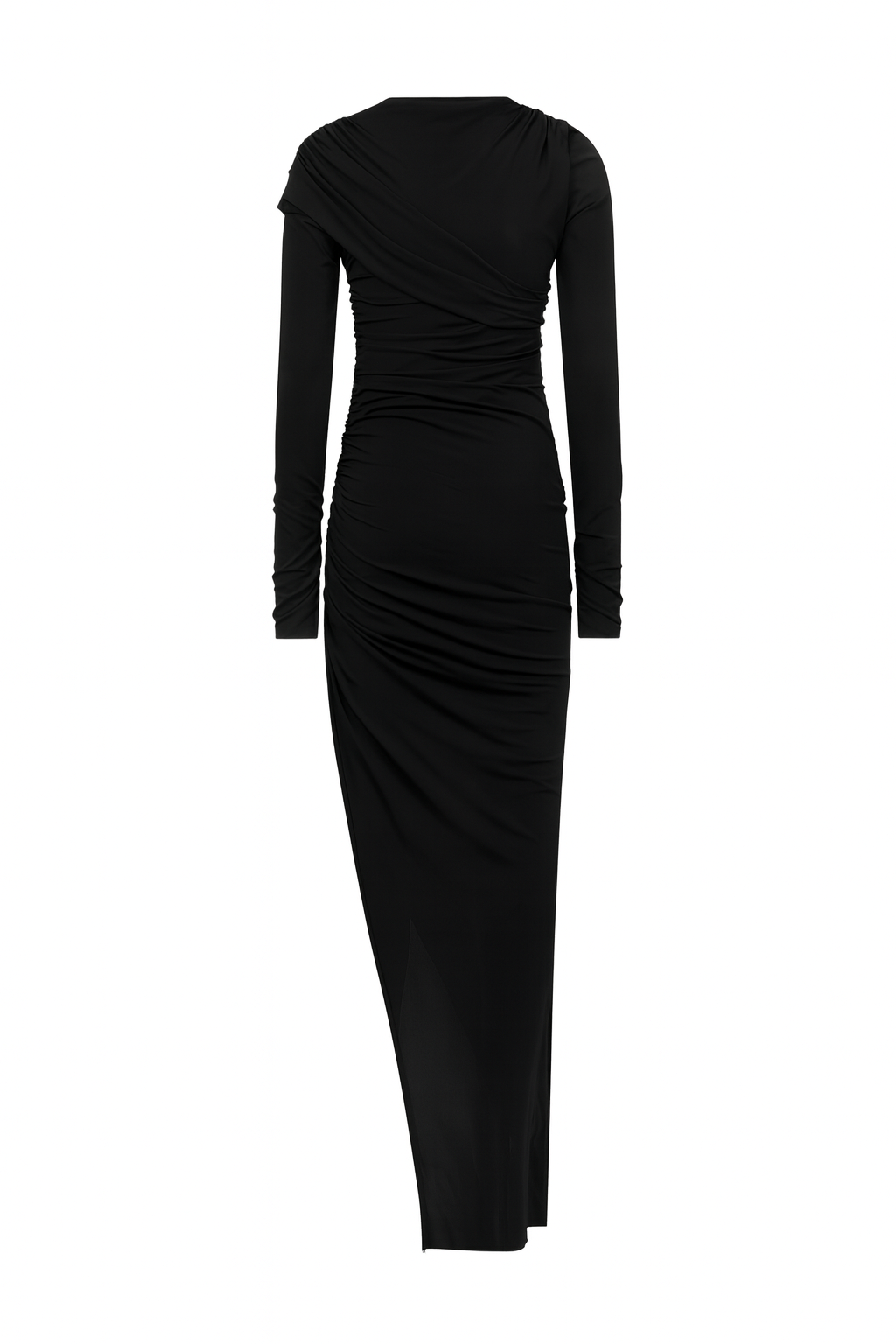 Long Fluid Jersey Dress