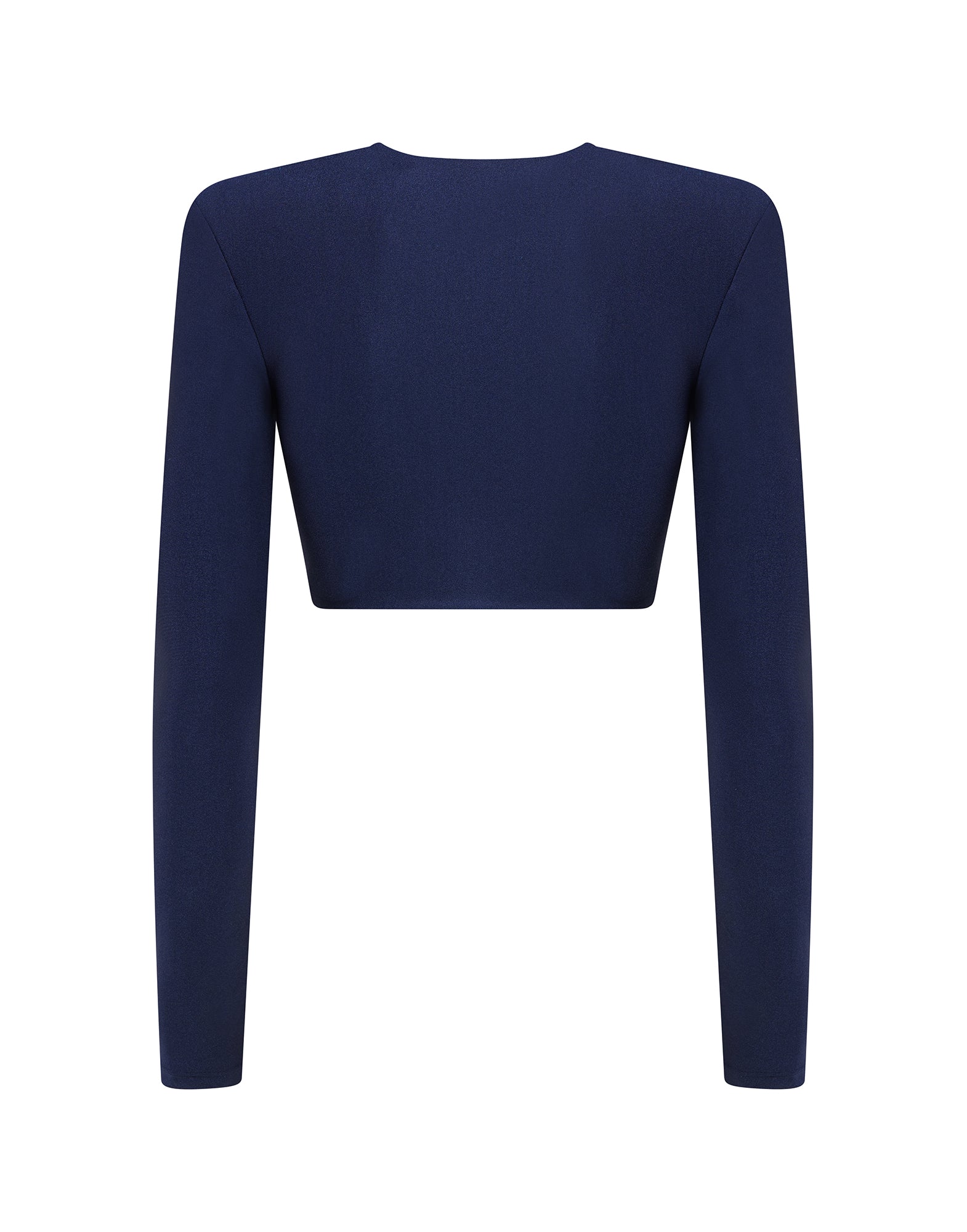 Crop top in lycra with gather AmenStyle top House Of Amen.