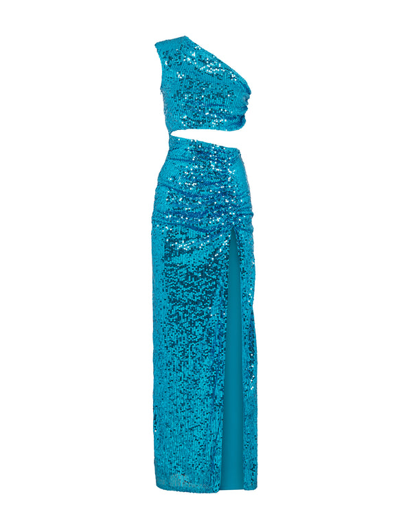 Long dress in sequins House Of Amen