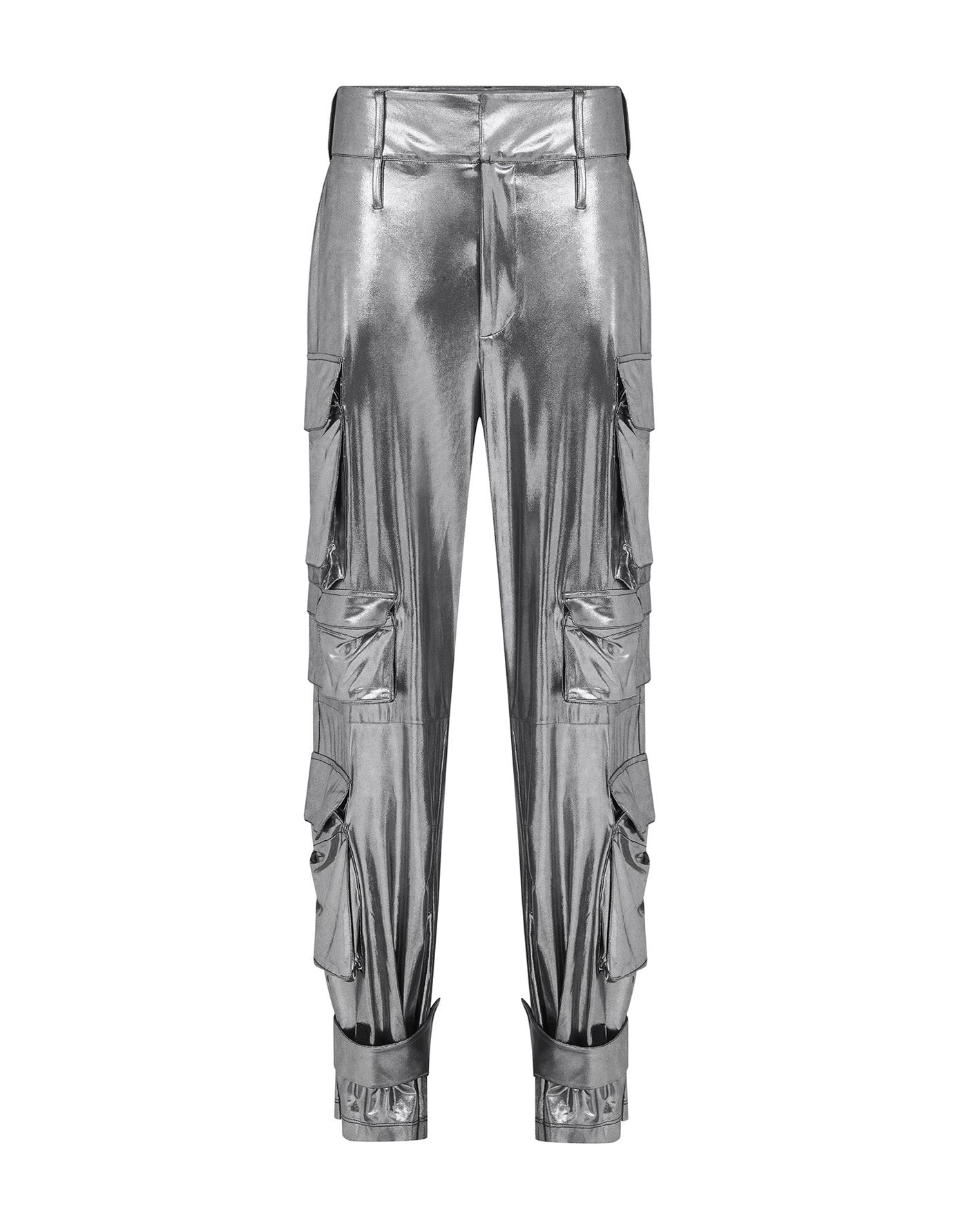 CARGO IN LAMINATED JERSEY AmenStyle PANTS House Of Amen.