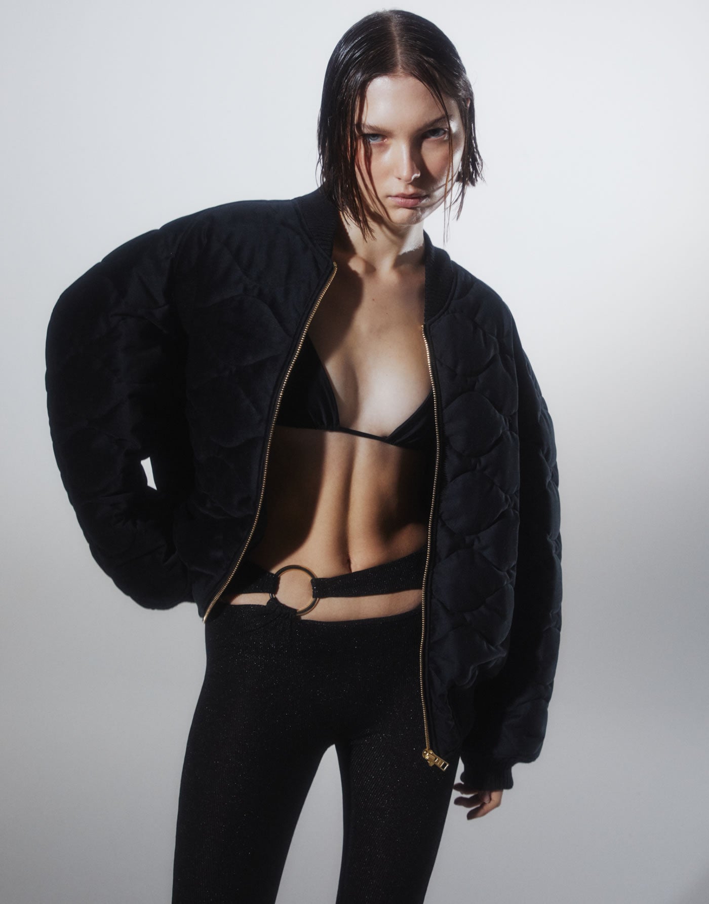 Quilted Bomber Jacket AmenStyle JACKET House Of Amen.