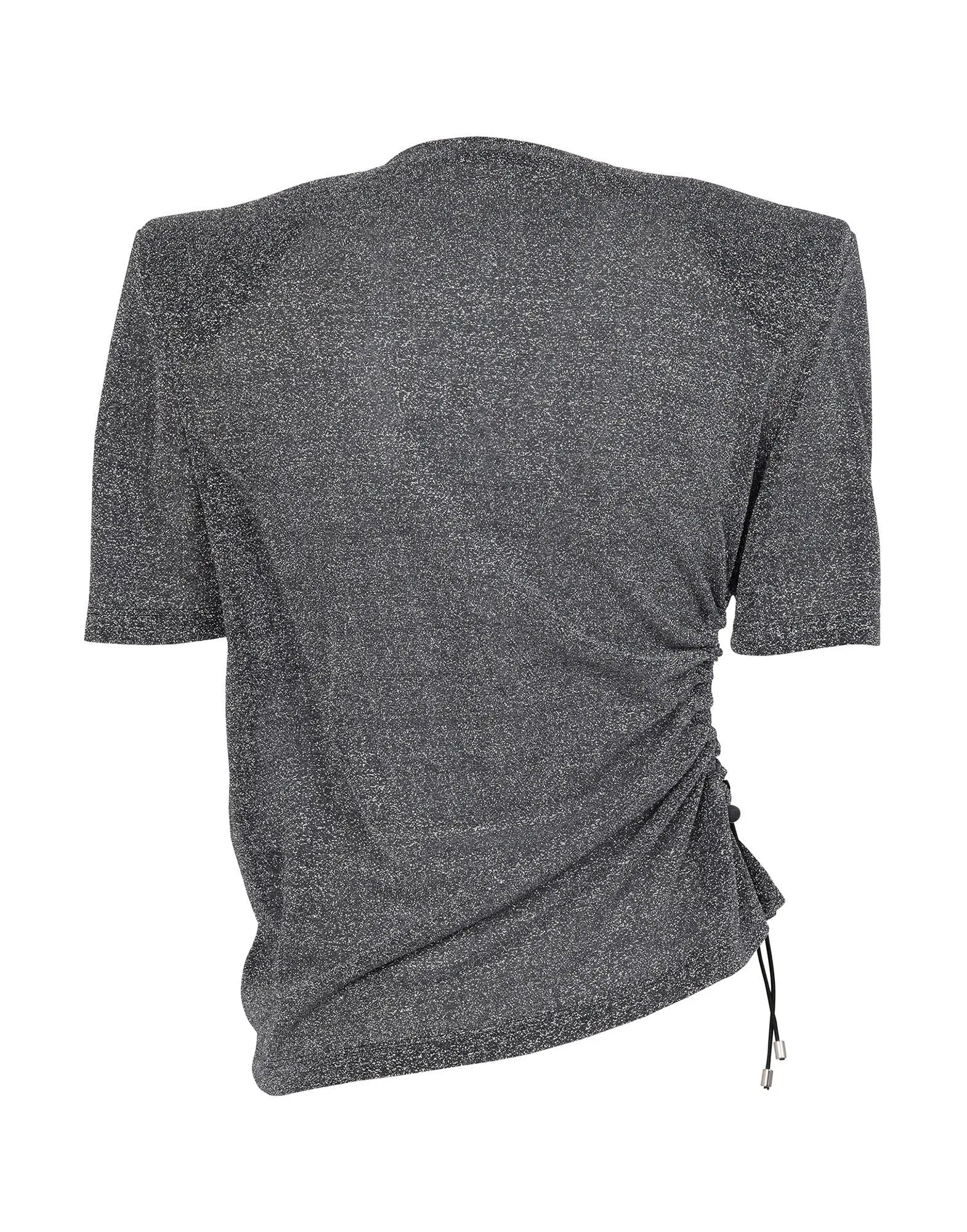 T-shirt in fuxia lurex House Of Amen