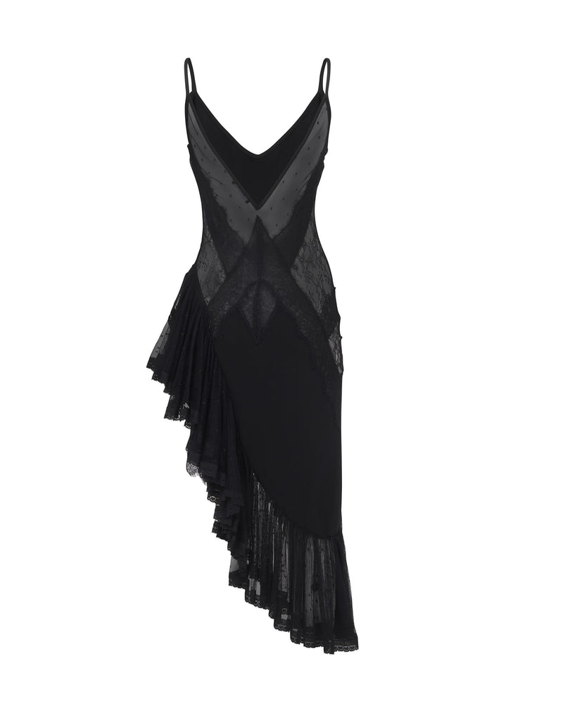 Long dress in lace