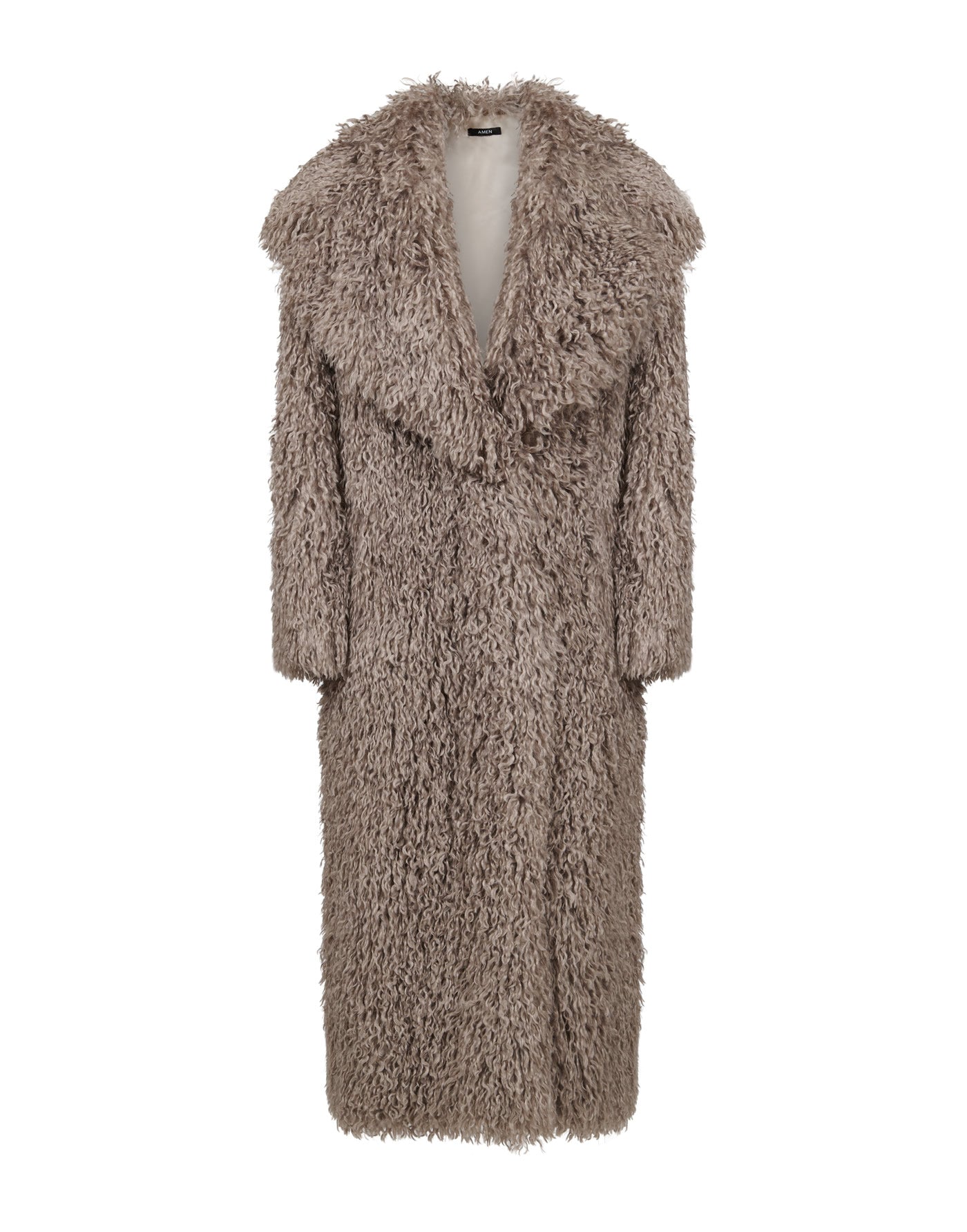 Faux Fur Long Coat