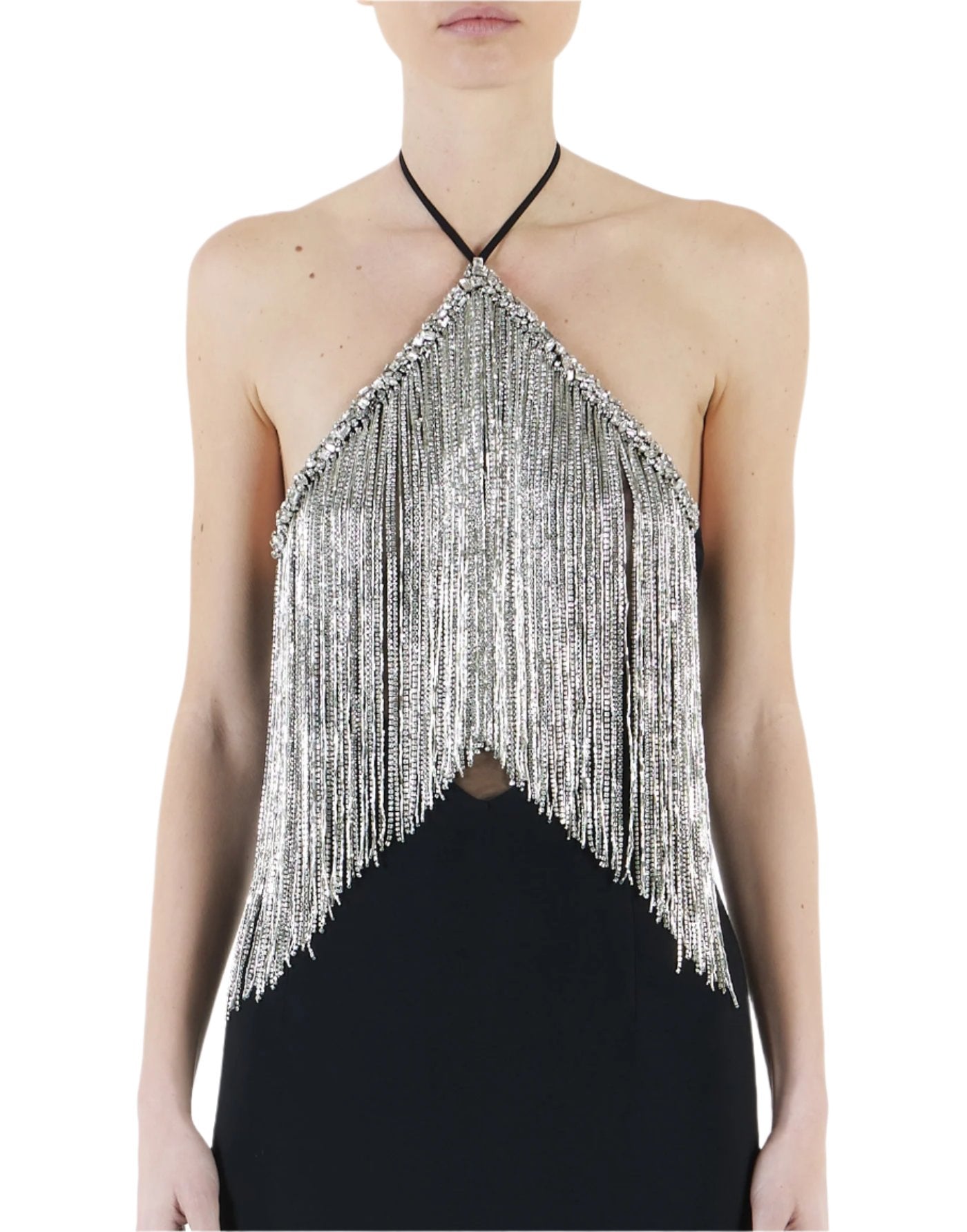 Fringe Embellished Dress