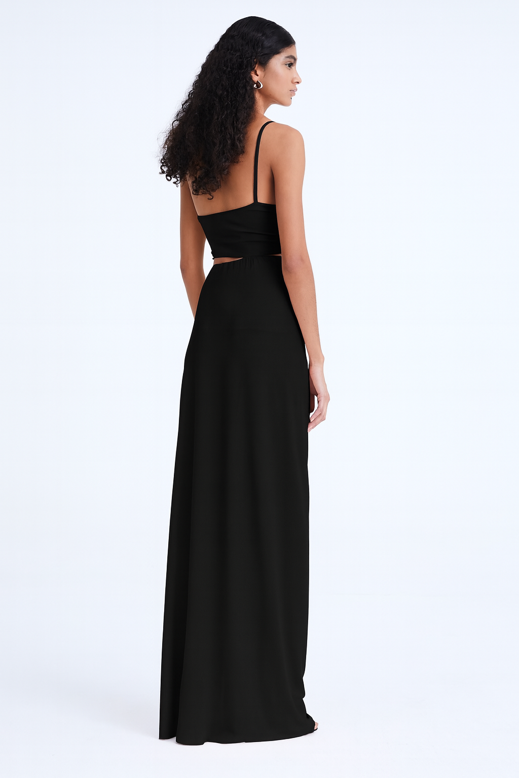 Long Dress with Flower