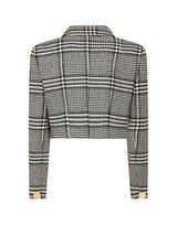 Prince of wales cropped jacket