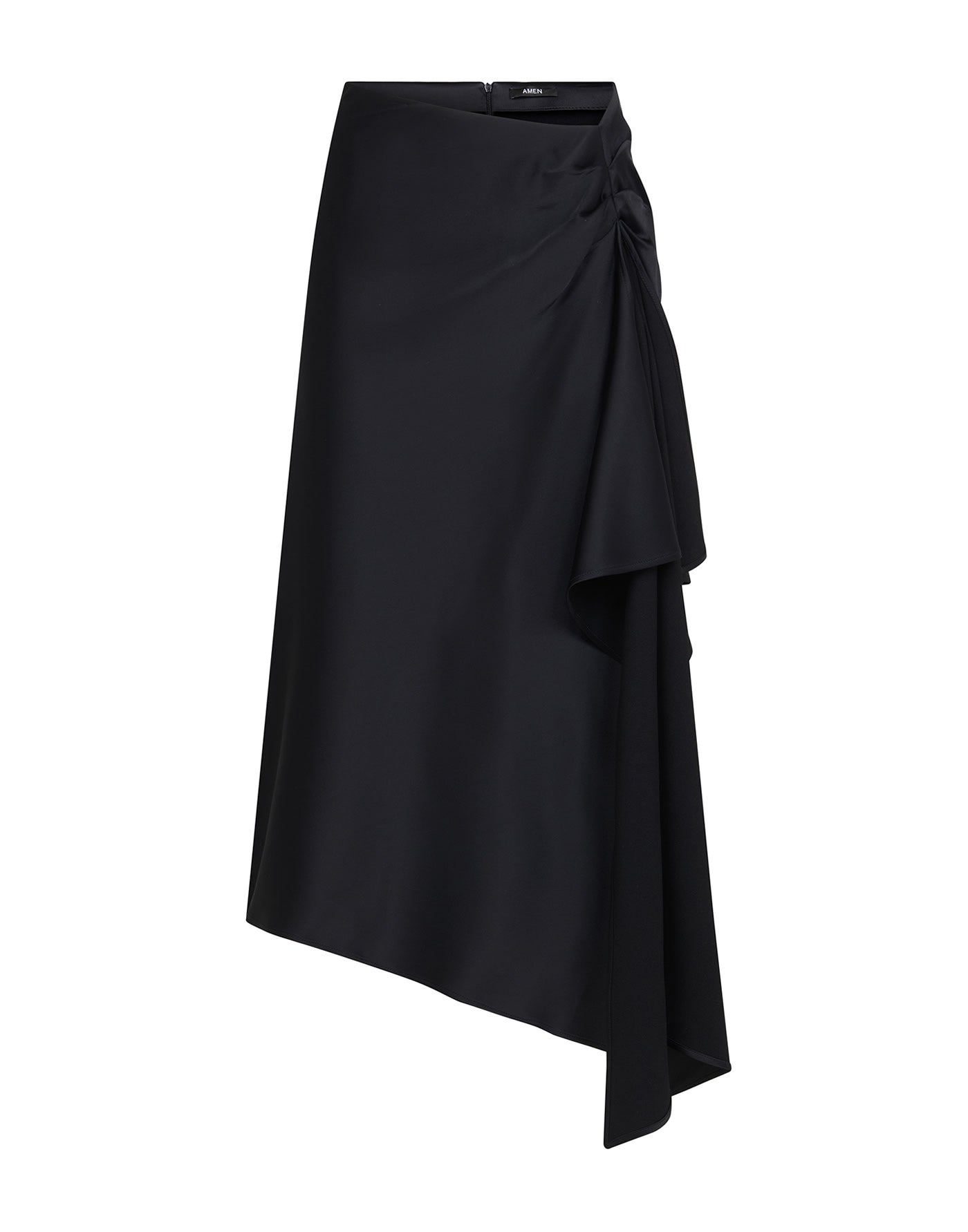 Skirt in enver satin