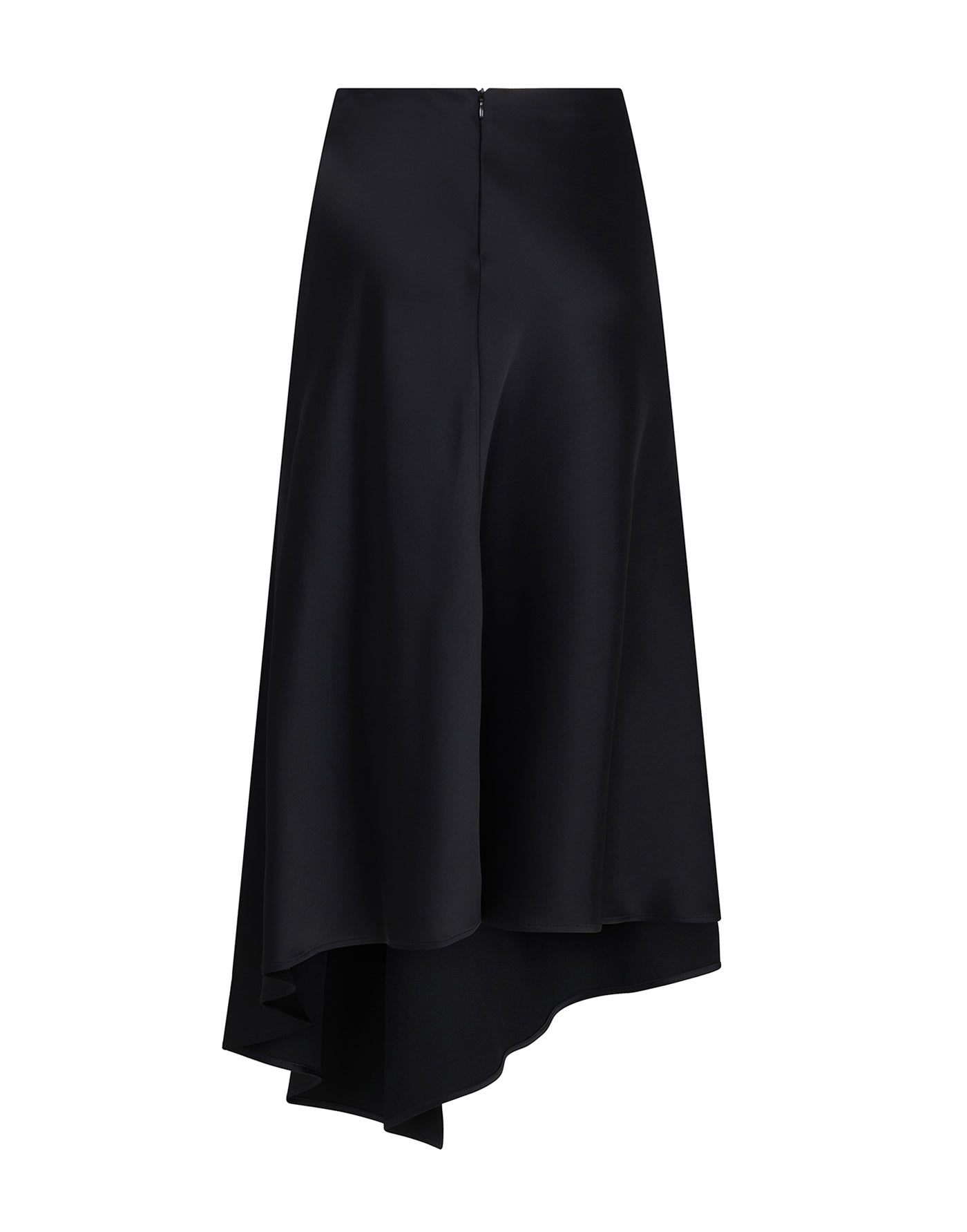 Skirt in enver satin