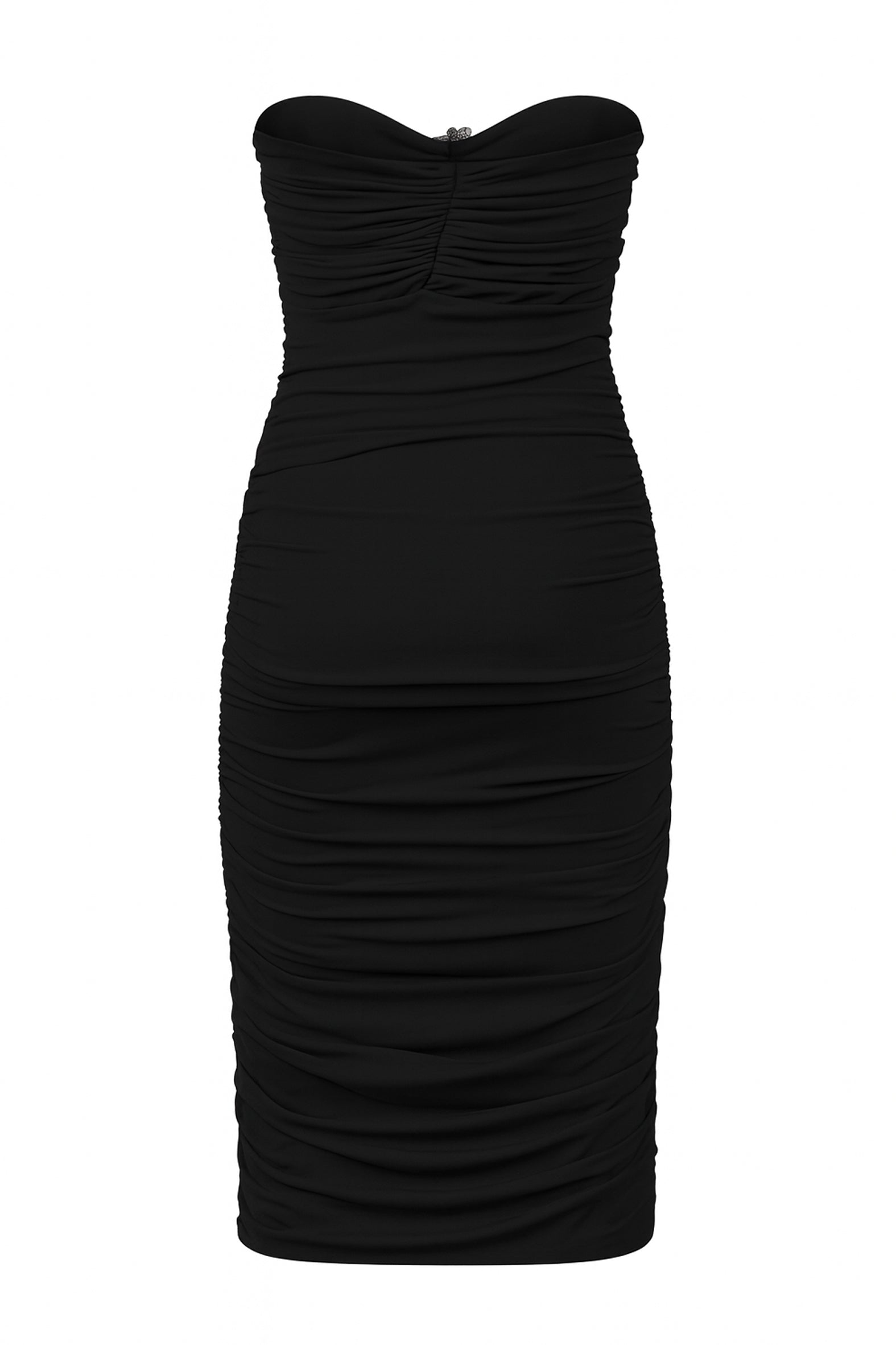 Strapless Midi Dress