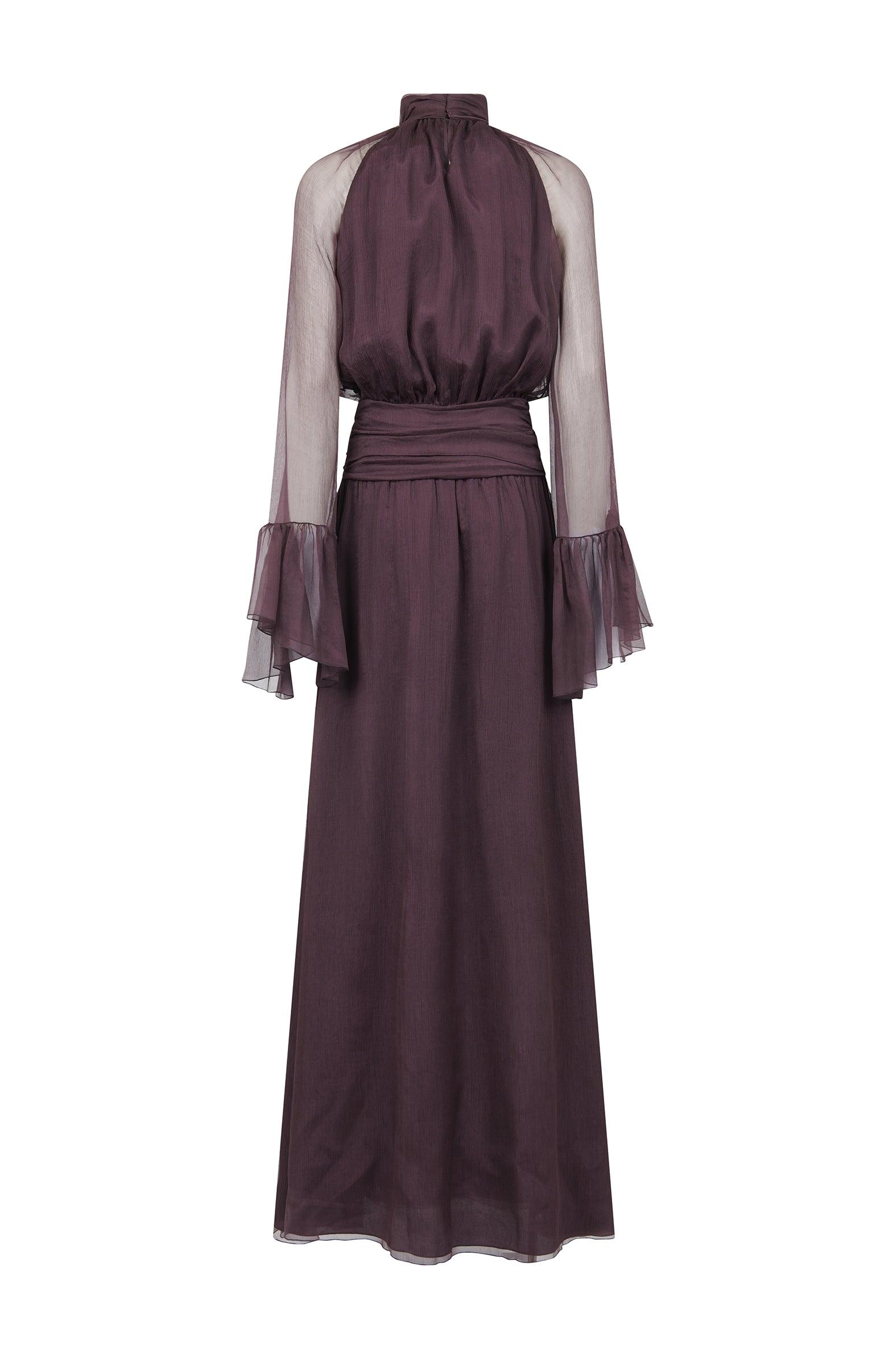 Chiffon Brooch Dress