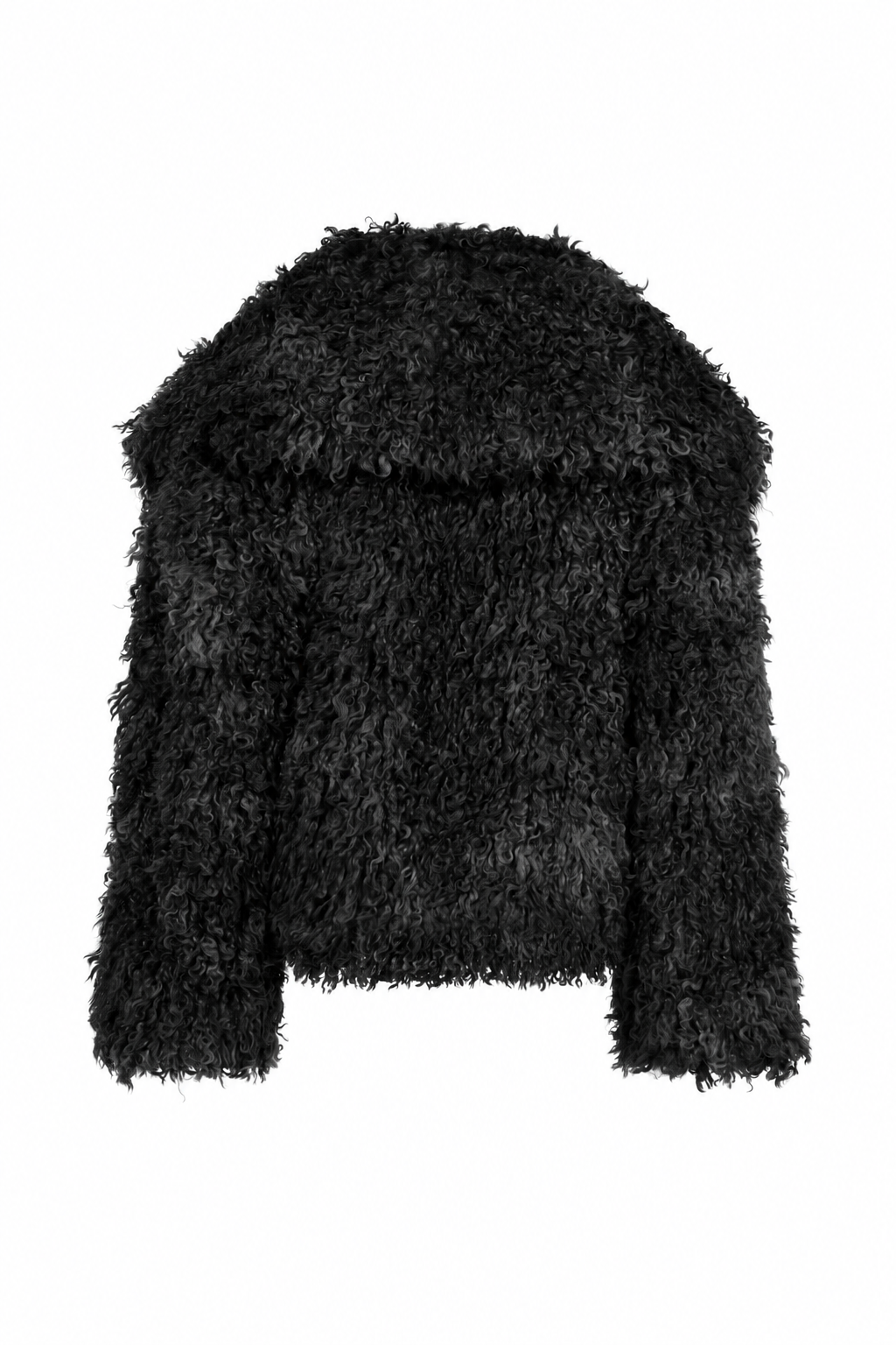 Mongolian Faux Fur Coat