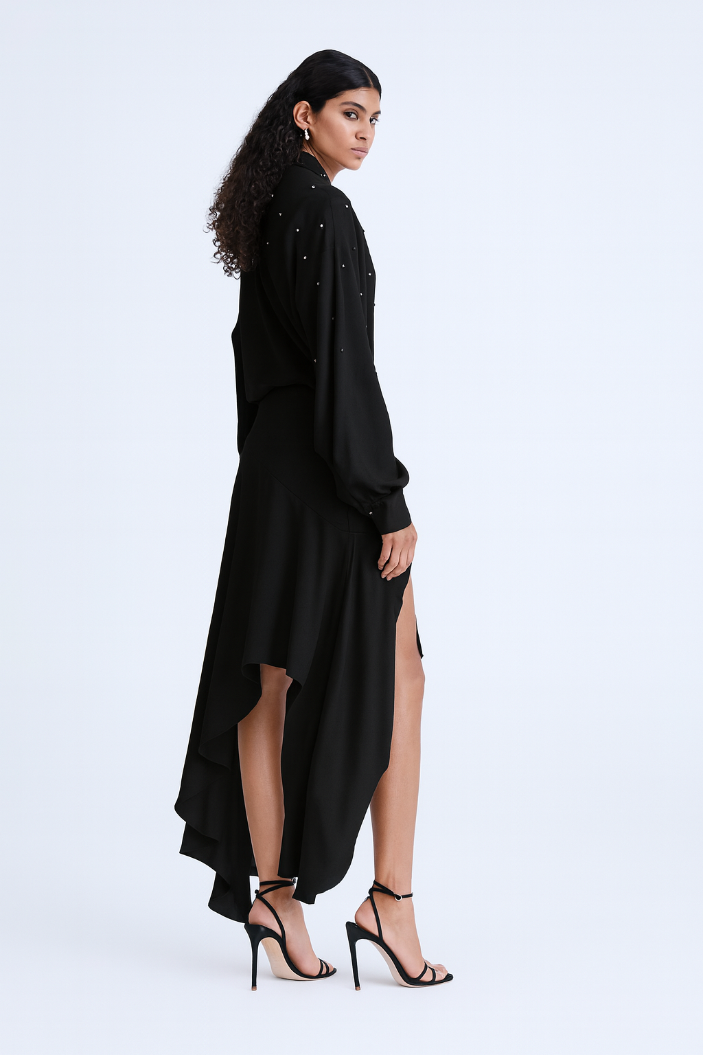 Swarovski Embellished Long Dress