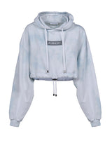 Hoodie cropped sweater