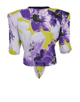 T-shirt in tropical flowers