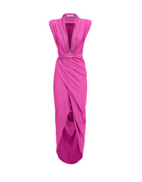 Long dress with chain