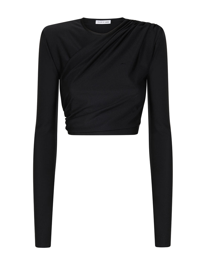 Draped top