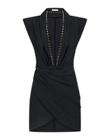 Dress in lycra with chain