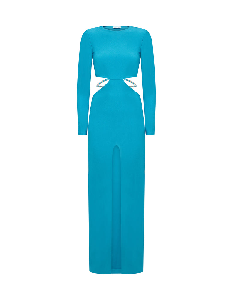 Lodress in lycra with chainng