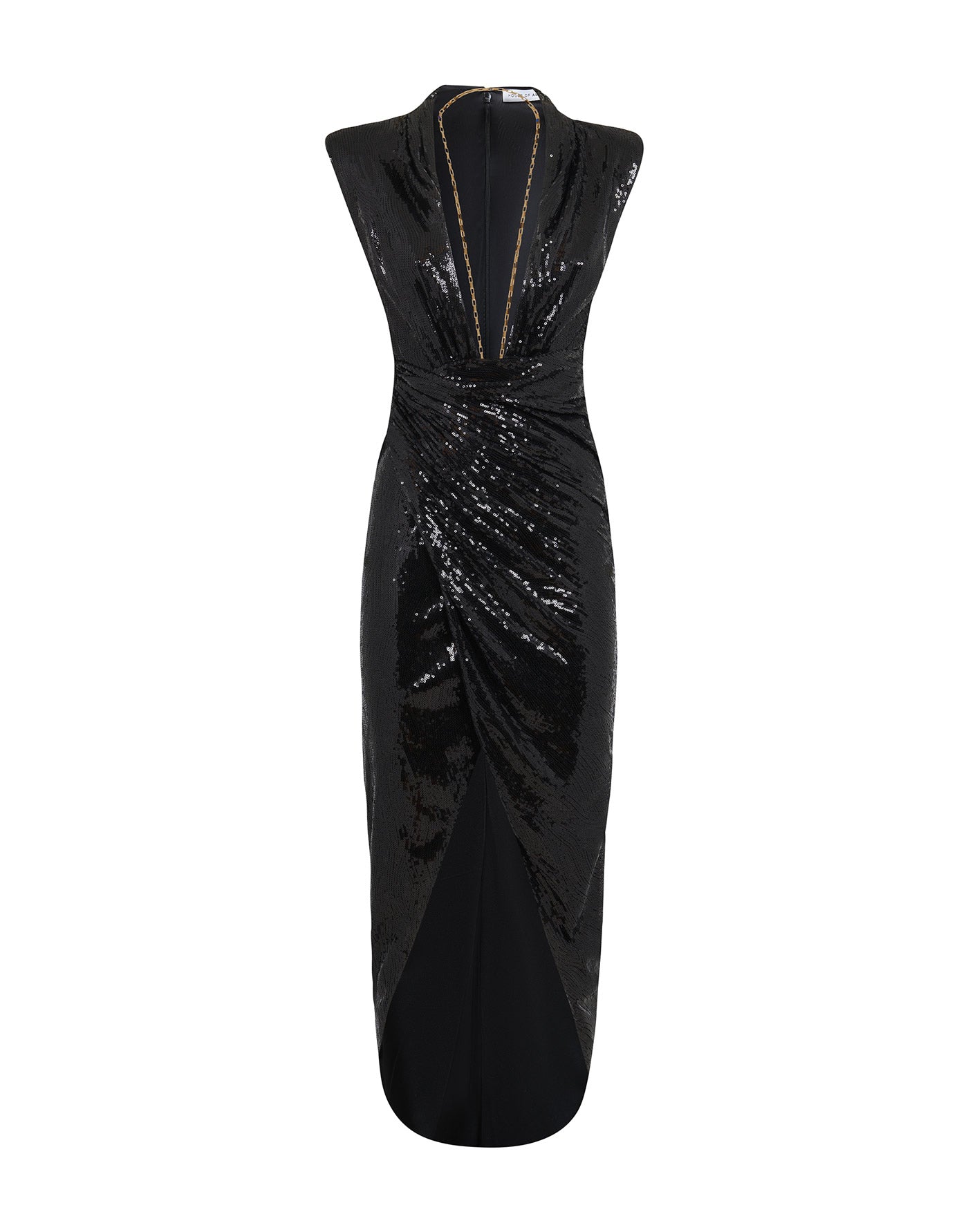 Long dress in flat sequins AmenStyle dress House Of Amen.