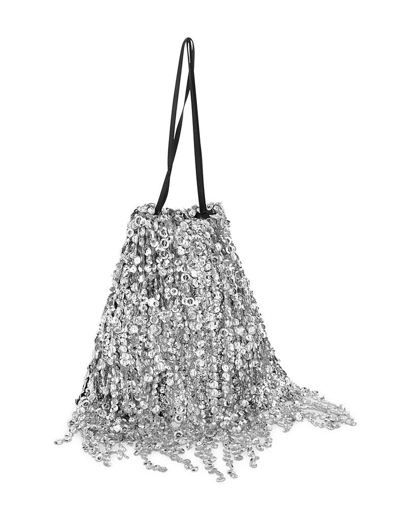 Bag with embroidery fringes