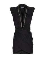 Dress in lycra with chain