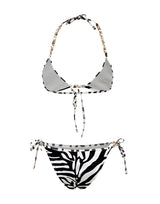 Bikini in lycra with chain